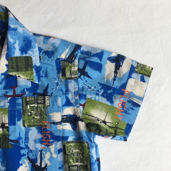 OshKosh shirt size 24 months airplanes flight Vtg? - Picture 7 of 12